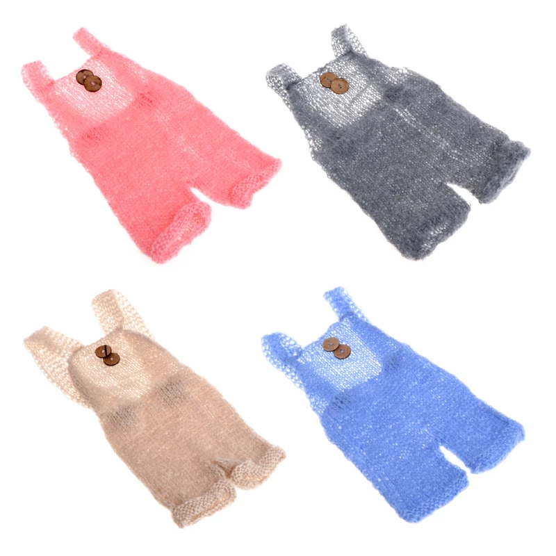 

Newborn Infant Baby Boys Girls Knitted Photography Props Romper Clothing Outfits