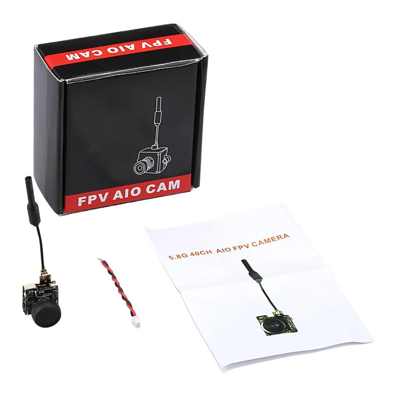 Мини FPV камера 800TVL w/5 8G 25mw 40CH VTX видео передатчик 150m длинный радиус действия