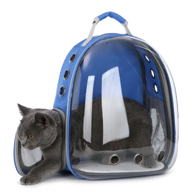 

35x25x42cm Portable Pet Backpack Cat Carrier Transparent Capsule Breathable Outdoor Travel Dog Cat Backpack Puppy Carrying Cage