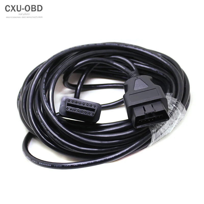 OBD2 Удлинительный кабель 10 м 16pin к 16Pin папа женскому Диагностика расширения