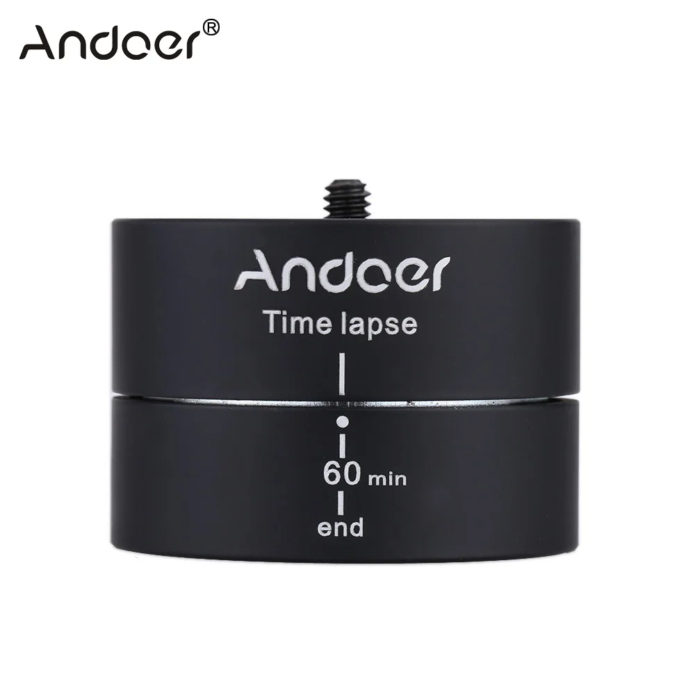Andoer 360 120 минут панорамирование вращающийся штатив промежуток времени стабилизатор Штатив Адаптер для Gopro ILDC мобильный телефон
