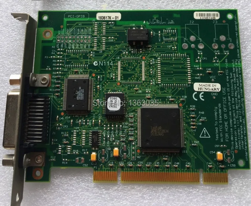 778032-01 IEEE488.2 PCI GPIB карта интерфейса адаптер протестированная Рабочая |