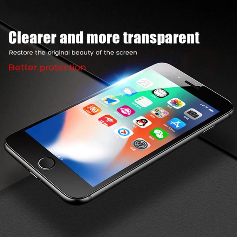 1For iphone 7 Tempered Glass 8D film on the iphone 7 7s Screen Protector Toughened Protective Glass on the For iphone 7 glass2