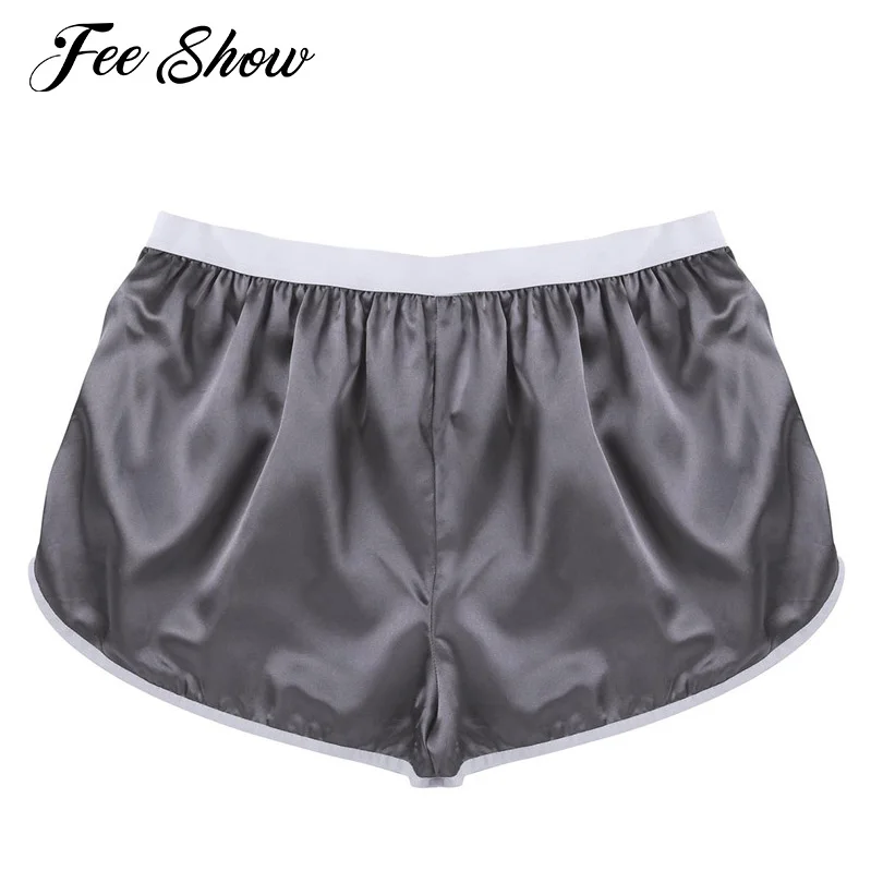 Популярные мужские модные однотонные повседневные шорты FEESHOW летние пляжные