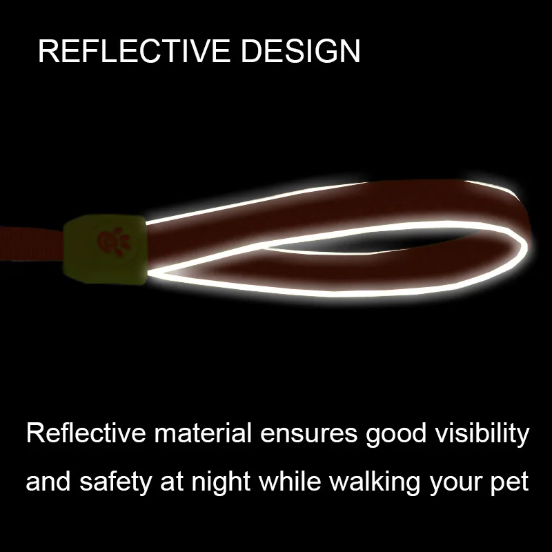 MySudui Reflective Nylon Dog Leash For Dog Running With Mesh Handle Jogging Puppy Small Dog Lead Leash Controller Cats Pet Leash (2)