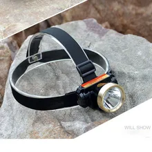 Супер яркий Q5 Светодиодные фары 2000 мАч строить-в Батарея фары Перезаряжаемые головного света+ Зарядное устройство