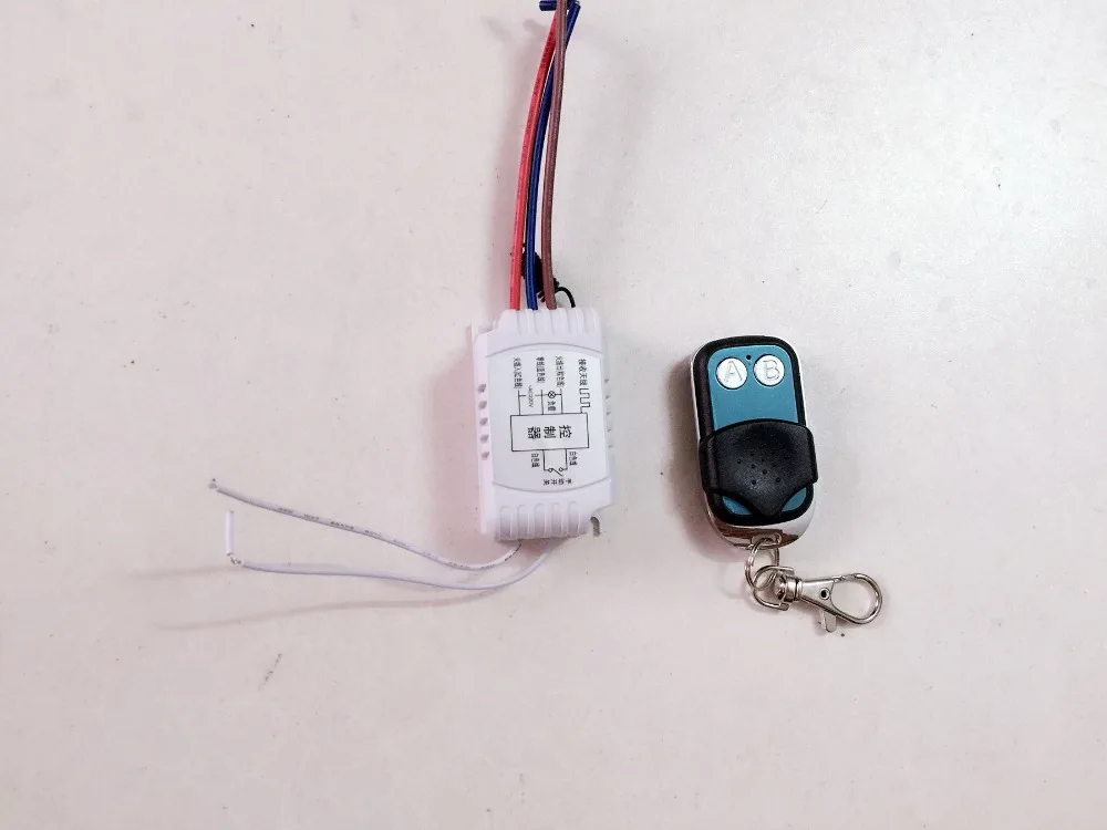 NEW Mini AC 220V 10A 1 Channel RF Remote Control Switch