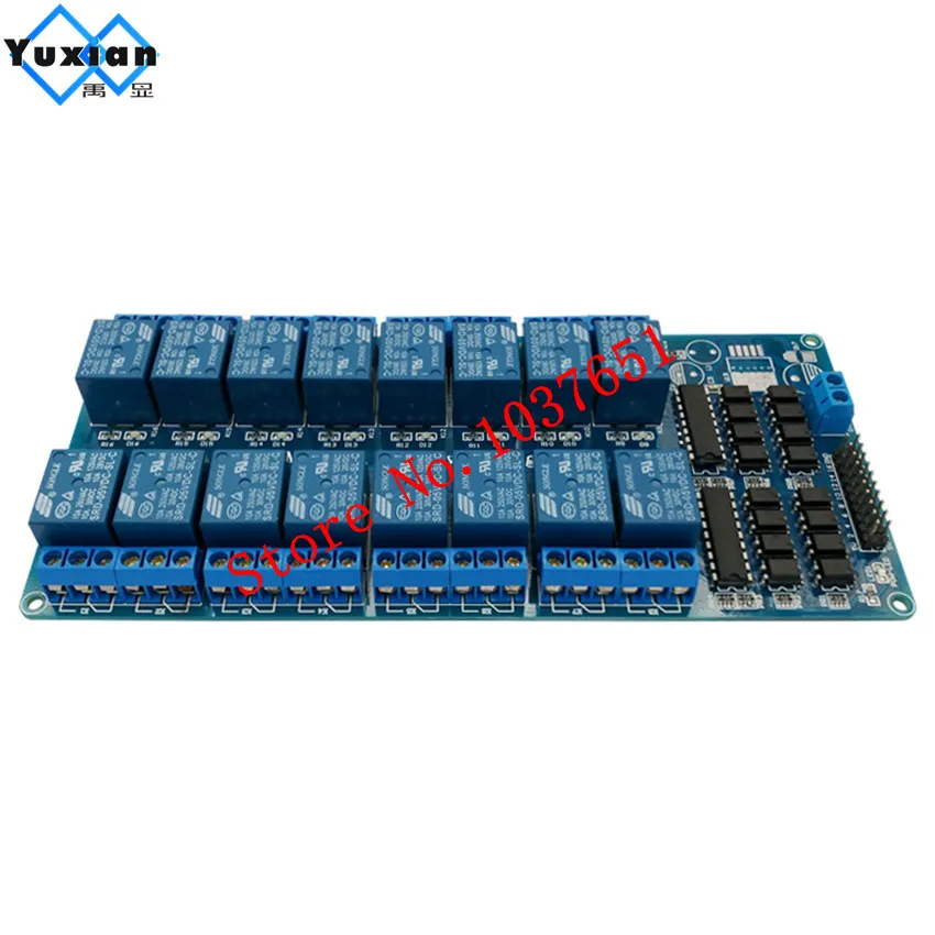 5 в 16 канальный релейный модуль для arduino ARM PIC AVR DSP электронная релейная пластина