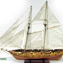 ZHL HARVEY1847 модель корабль дерево