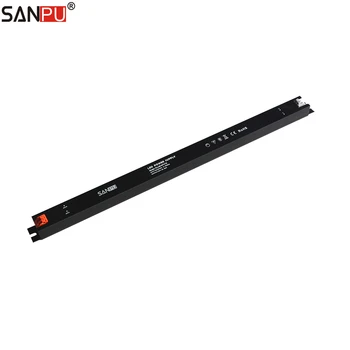 

SANPU 12V Slim Power Supply Unit 60W 5A LONG-FLAT Constant Voltage 12VDC LED Driver for LED Light Box Advertising CLL60-W1V12