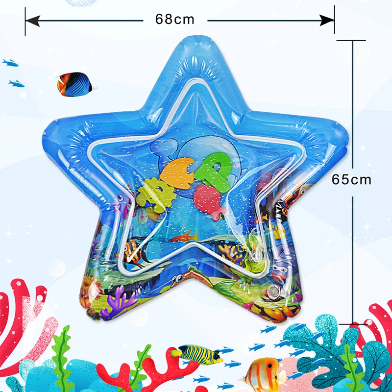 Baby Inflatable Toys Water Patted Pad Summer Dual Use Toys Prostrate Water Cushion Patted Pad Marine Organism Knowledge Toy Baby Inflatable Toys Water Patted Pad Summer Dual Use Toys Prostrate Water Cushion Patted Pad Marine Organism Knowledge Toy