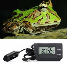 Цифровой термометр гигрометр для животных ящерица черепаха лягушка для разведения рептилий коробка