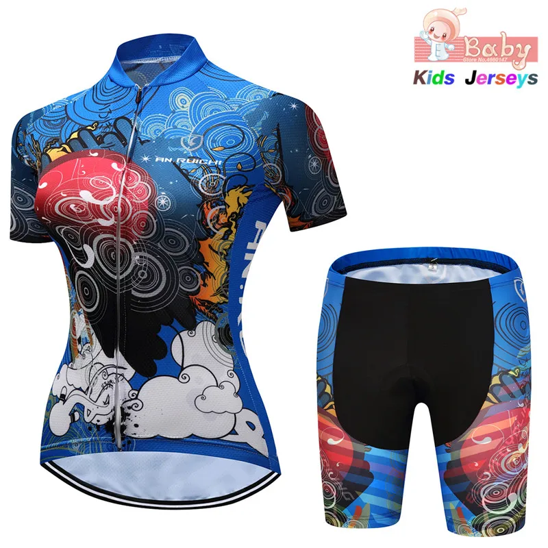Детский MTB Велоспорт Джерси Набор Ropa Ciclismo велосипедные 2019 шорты комплект Maillot для