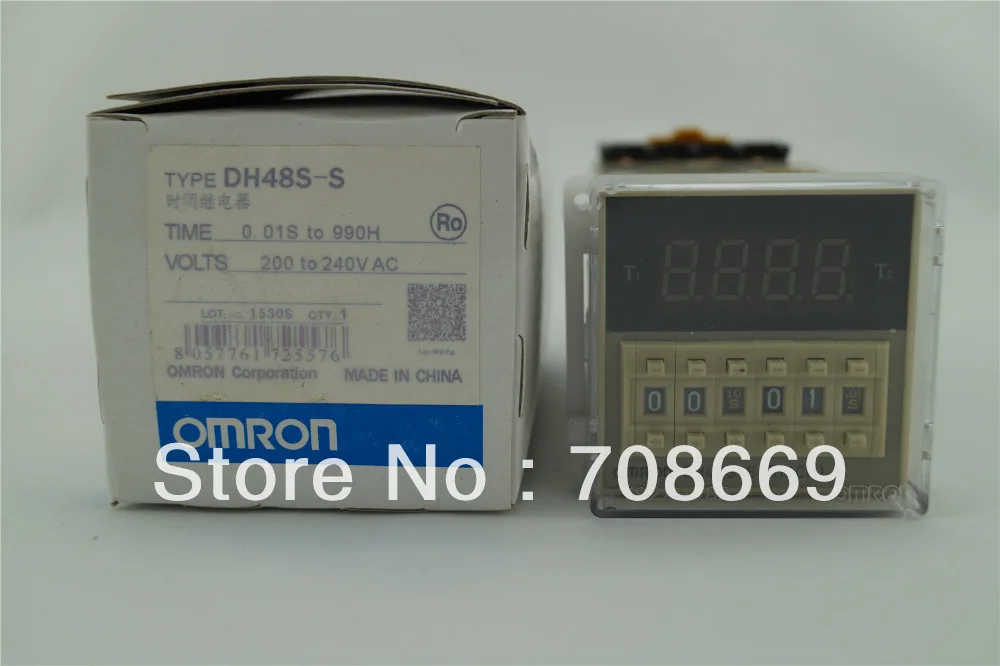 

220VAC New Programmable DH48S 2Z Time Delay Relay Counter