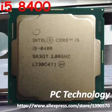 Процессор Intel Core i5 8400 Процессор 2,80 ГГц 9M 65 Вт LGA1151 i5-8400 6 ядер процессора