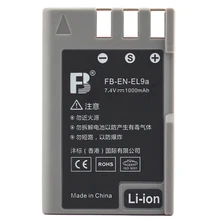 EN-EL9A EN EL9A lithium batteries ENEL9A Digital camera battery For Nikon D60 D40 D40X D5000 D3000 EN-EL9 EN EL9 MH-23