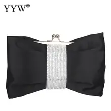 Женский клатч для вечеринки, кошелек для свадьбы, кошелек, клатч, сумочка, Дизайнерские клатчи, женский модный Сумочка, черный цвет