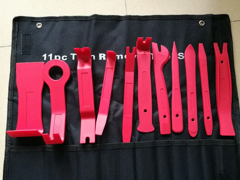 FINETRIP cnpam 11 Piece Car Door Plastic Panel Dash Trim Installation Removal Pry Kit Tool Set |
