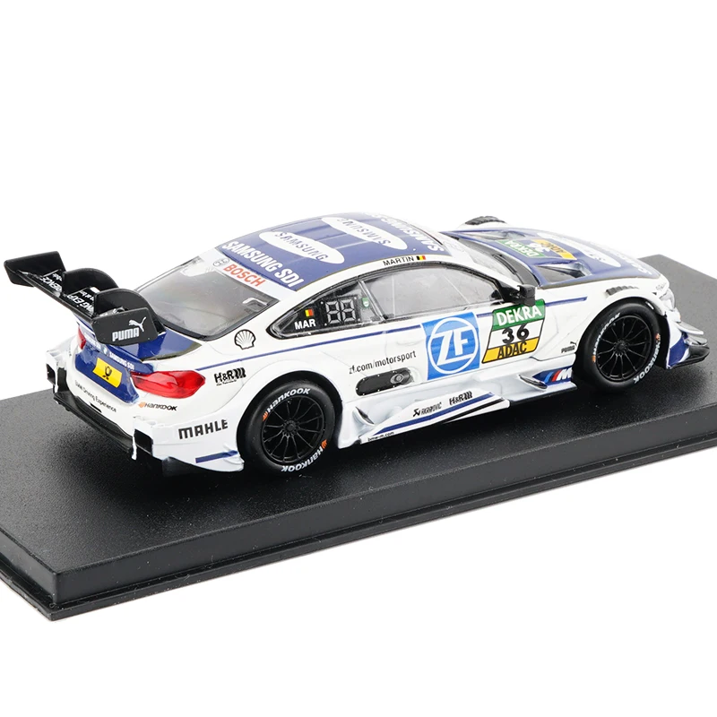 1/43 Scale M4 DTM Racing Print литая модель автомобилей No.36 высокая имитация живопись игрушки