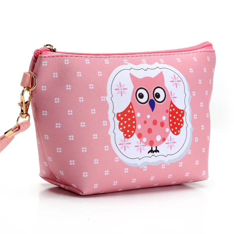 

Cartoon Owl Printing Make Up Bag Women Waterproof Cosmetic MakeUp Bag Travel Organizer for Toiletries Toiletry Kit Necessaire