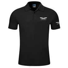 Новые фирменные рубашки-поло для детей, Мужские Печатные Aston martin футболки поло для мужчин хлопок короткий рукав Футболка Поло Повседневное воротником Мужское поло рубашка 3XL