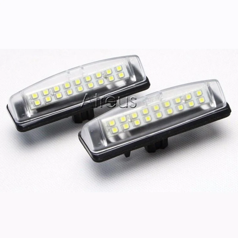 2X Автомобильный светодиодный номерной знак светильник 12V SMD лампа для Toyota Avensis