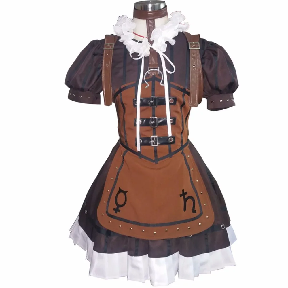 2018 Alice: La Pazza Rende Alice Stream Dress Costume Cosplay Personalizzato Di Qualsiasi Dimensione Due Stili Per La Scelta