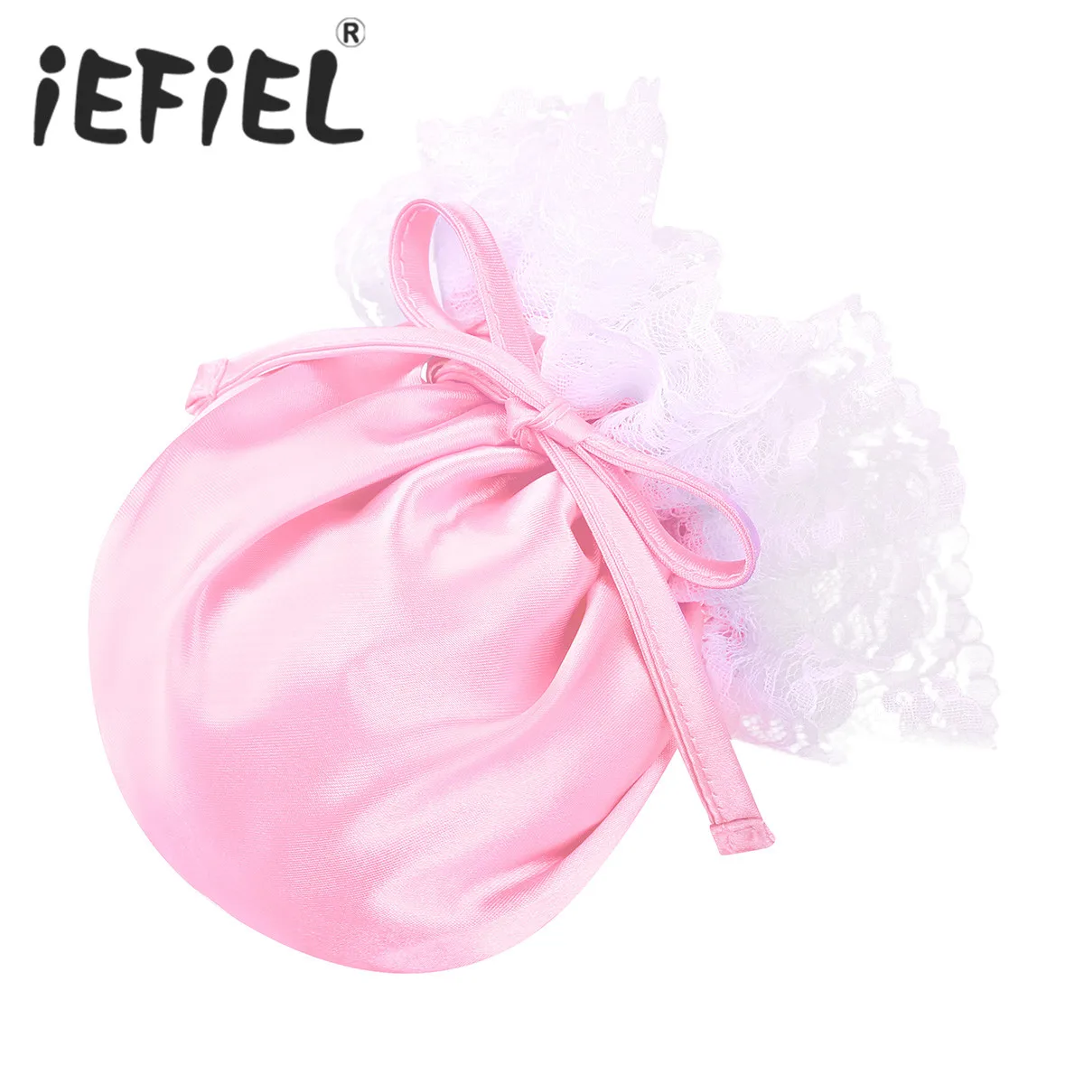 

New Arrival Adults Gay Mens Sissy C-String Lingerie Floral Lace Elastic Drawstring Satin Male Bulge Pouch G-string Underwear