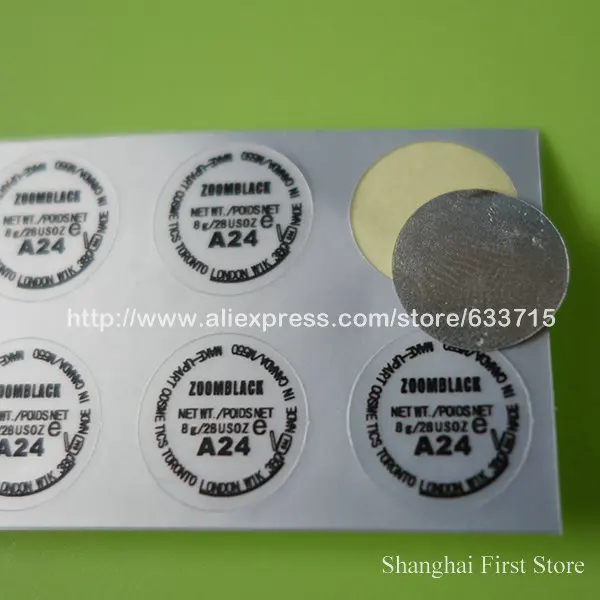 adhesive cosmetic lipstick private label sticker with customized brand name logo
