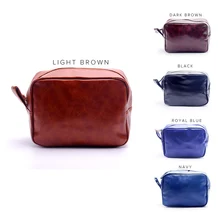 Сумка для бритья из искусственной кожи сумка для принадлежностей для ухода за телом мужская косметичка DOM137