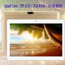 ( Ship from RU ) Android 6.0 Tablets PC 10 inch Original In 3G Dual SIM Card Phone Call Tablet PC 2GB RAM Qcta Core Tablet