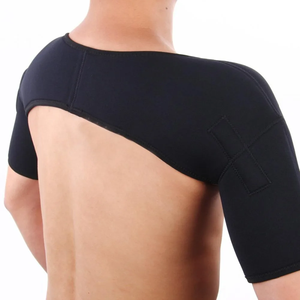 Arm Warmers Adjustable Double Shoulder Support Brace Injury Arthritis