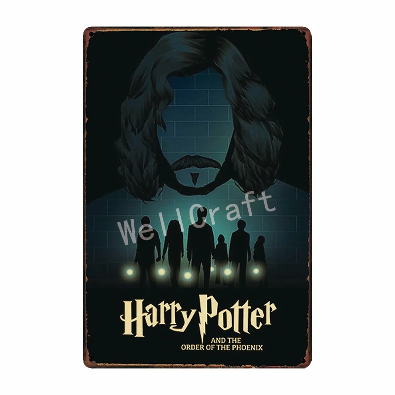[WellCraft] Настенная картина металлическая Оловянная декор для постеров из фильма