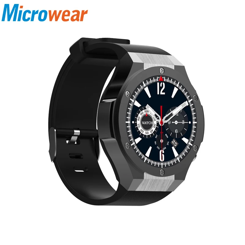 microwear h2 3g smartwatch phone