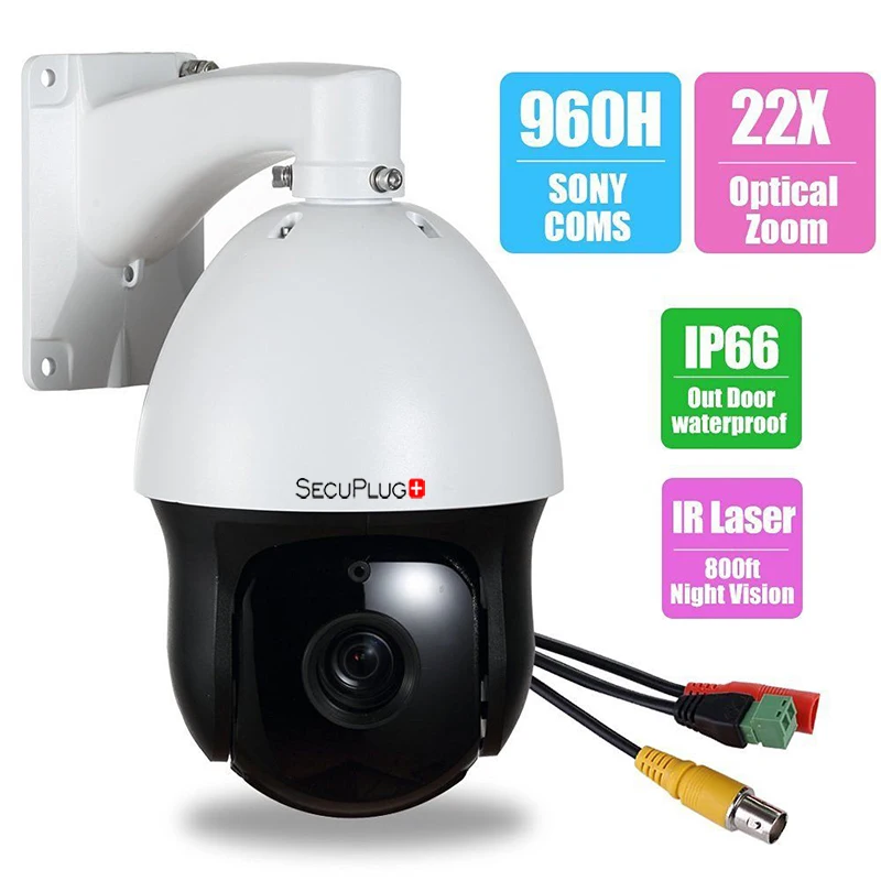 22X Zoom 700TVL 960H CCTV Security Camera IR speed PTZ outdoor Camera