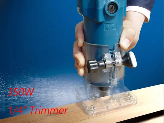 

HOT POWER wood cutter TOOL Electric Wood mill tool 350w 1/4 inch Wood Fraser