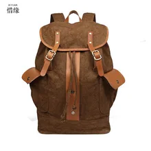 Новинка; Лидер продаж большой емкости человек дорожные рюкзаки, сумка на молнии Рюкзак Мужские сумки для школьников и студентов Повседневное из холщовой ткани сумка на плечо