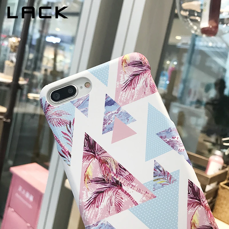 Чехол для телефона LACK Triangle с геометрическим рисунком iphone XS Max X XR 8 7 6 S Plus модный