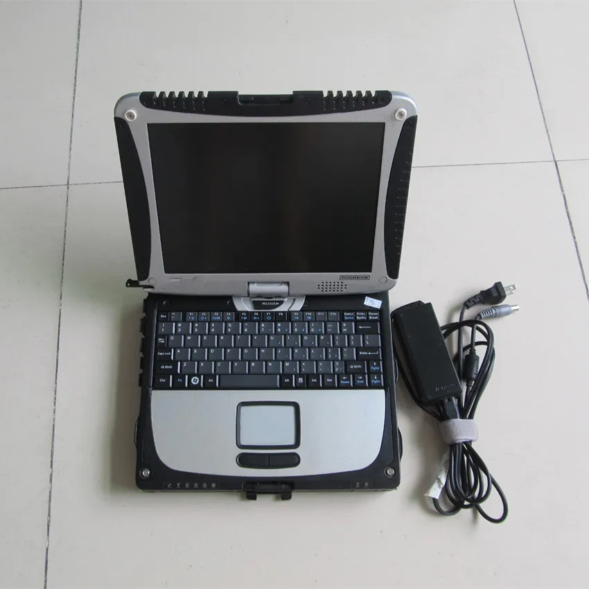  v10.53 alldata and mitchell software 2in1 installed in laptop cf19 touch screen for car and truck d