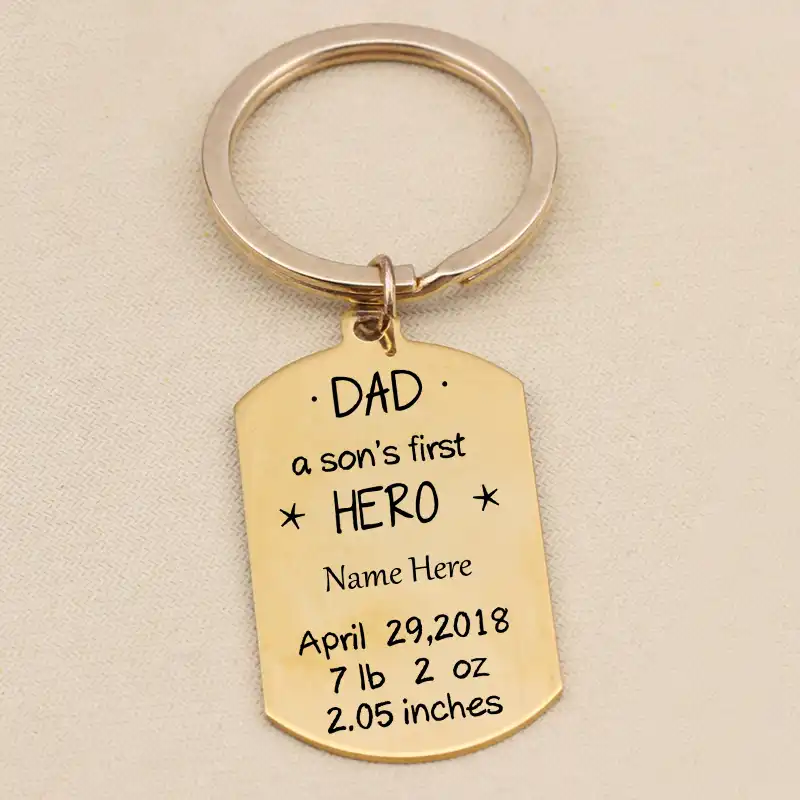 new dad keyring