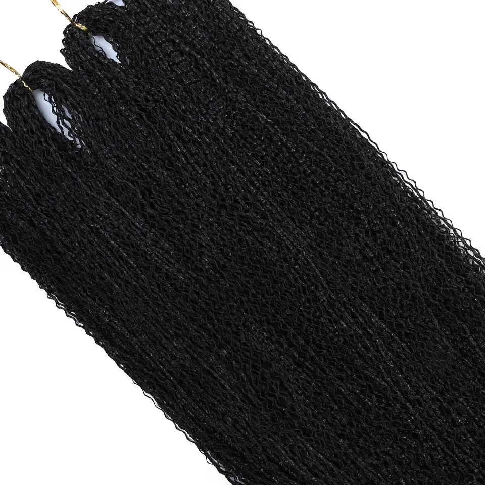 100 г/упак. 24 дюймов Ombre Синтетические плетение волос "канеколон" для вязания крючком косы накладные пряди волос африканские длинные