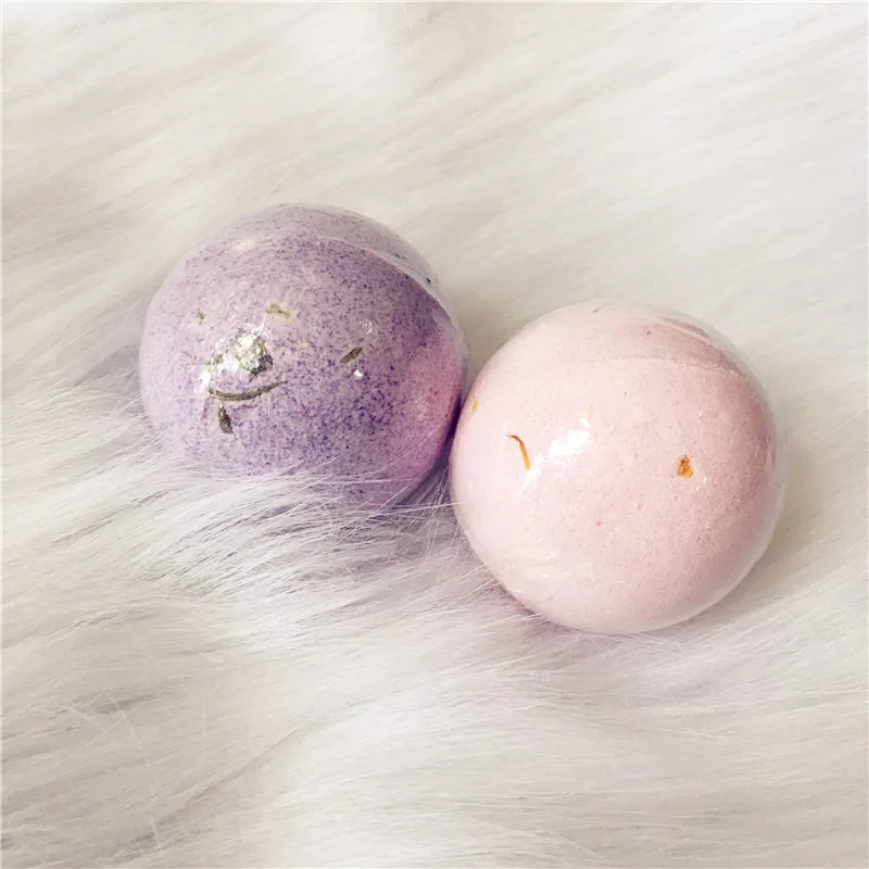 100g Home Hotel Pink Rose Bathroom Bath Ball Bomb Aromatherapy Type
