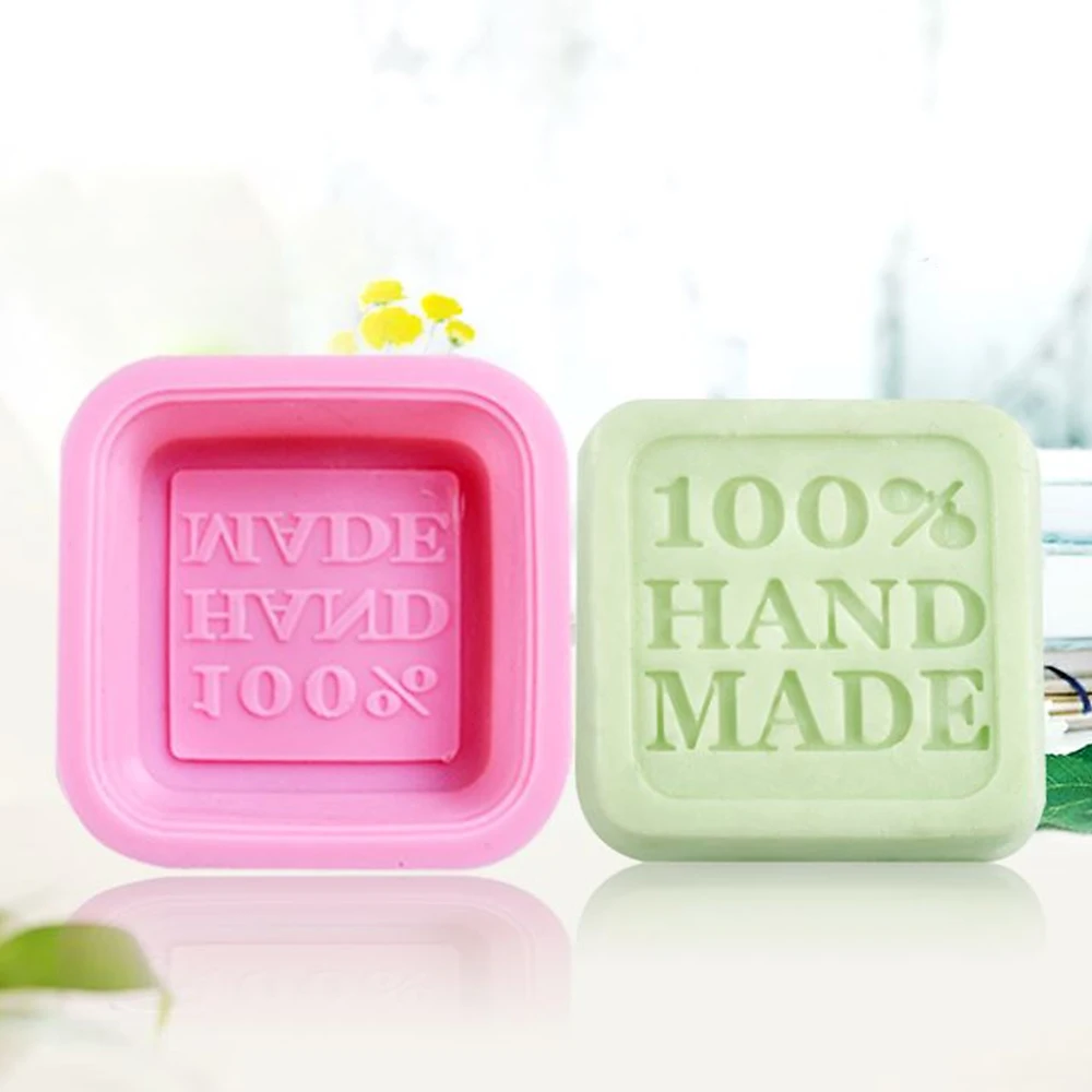 

2/3/5/10PCs Multifunctional High Qualified Cute Craft Art Square Silicone Handmade Soap Molds DIY Soap Mold Making Supplies