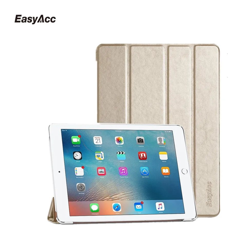 

For iPad air 2 Case A1566/ A1567 9.7 inch Soft Back PU Leather Smart Cover for iPad 2014 Case Auto Sleep/Wake up Free shipping