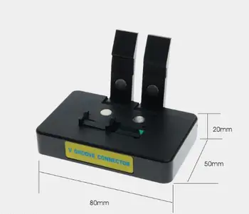 

High Precision Fiber Coupler V groove Connector