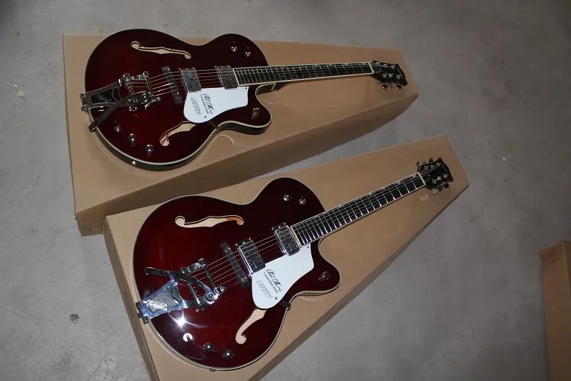high qualit gretsch 6120 wine red Electric Guitar with Bigsby Tremolo free shipping 14-9-30