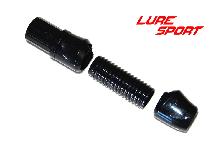 LURESPORT 2 шт черная краска 16# SKSS SKTS+ SKSPS+ KSKSS алюминиевый трубчатая штанга строительный компонент ремонт стержня DIY аксессуар