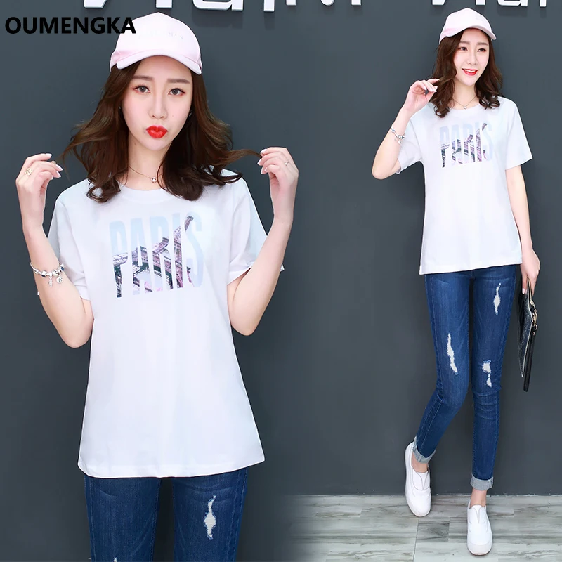 أزياء العلامة التجارية 2019 تي شيرت طباعة المرأة تي شيرت س الرقبة قصيرة الأكمام الصيف قمم المحملة الاتجاه نمط الوردي الأسود الملابس S-3XL أزياء العلامة التجارية 2019 تي شيرت طباعة المرأة تي شيرت س الرقبة قصيرة الأكمام الصيف قمم المحملة الاتجاه نمط الوردي الأسود الملابس S-3XL