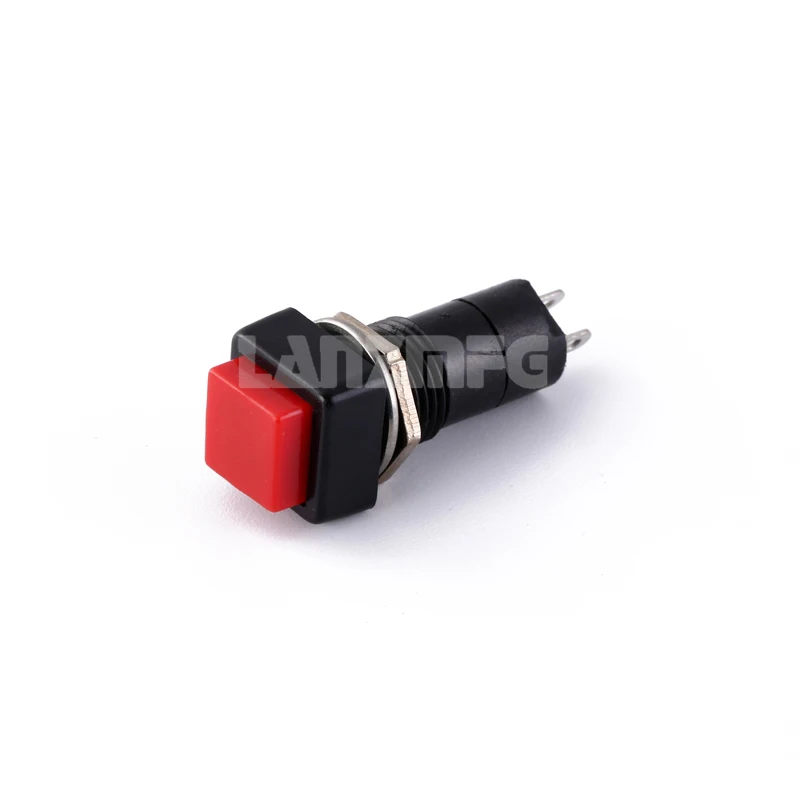 

PBS-205 factory Outlet 27mm reset metal push button switch with red stem