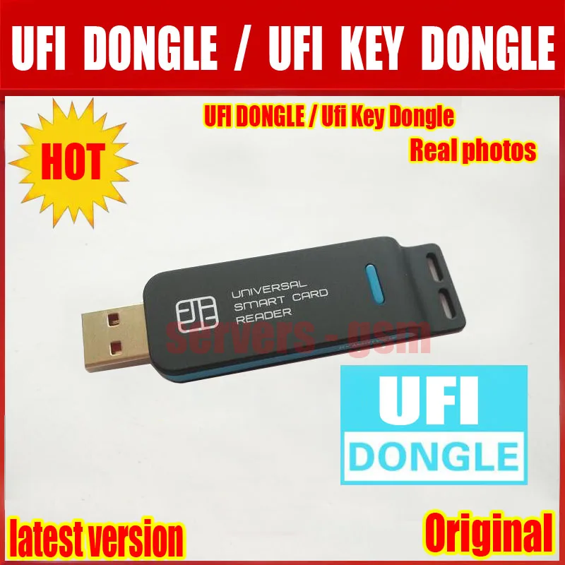 Бесплатная доставка новейший 100% оригинальный ключ UFI/ключ Ufi работает с коробкой